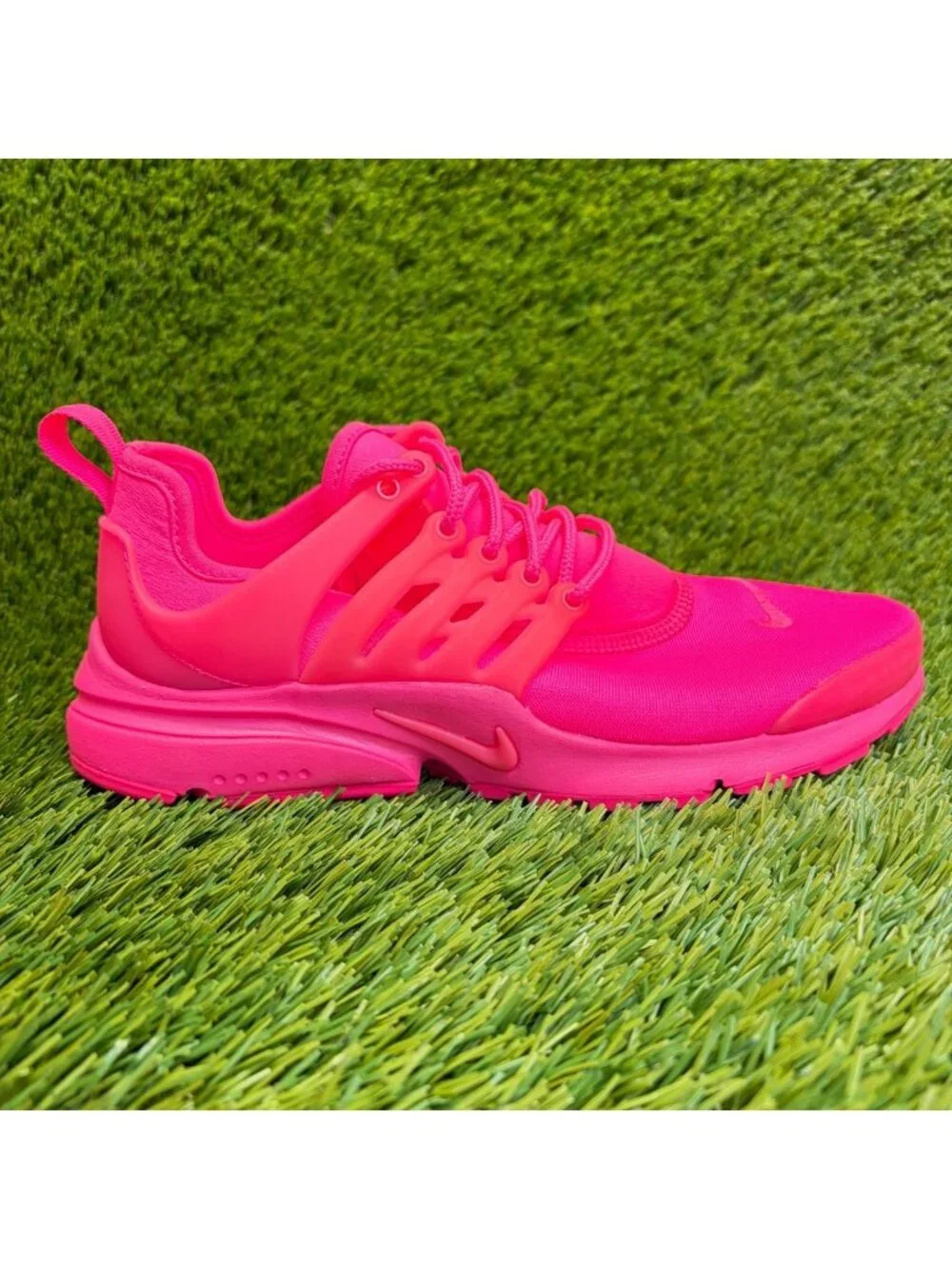 Nike Air Presto Women Size 7 Triple Pink Athletic Running Walking Shoes Sneakers